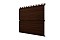 ЭкоБрус 0,345 Gofr 0,45 Print Twincolor Choco Wood