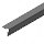 Угол сайдинга наружный 50х50мм фактурный (Маренго матовый (RR23))