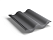 Рядная волновая черепица Lite Неокрашенный черный
