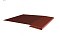 Планка начальная 0,5 Satin с пленкой RAL 8004 терракота