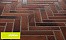 Тротуарная клинкерная плитка Stroeher 212 braun bunt, 240*52*18 мм