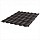 Металлочерепица Stynergy Garda PURRUS RAL 8019 0,5 сталь 1 кв.м
