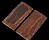 Песчаник красный 100х100, 100х200, 200x200 с заколом, толщина 50 мм