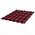 Металлочерепица Stynergy Garda Rooftop Бархат RAL 3005 0,5 сталь 1 кв.м