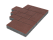 Тротуарная плитка Микс Сити «Бордовый» 60 мм