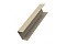 Крышка 65х40 0,5 Satin с пленкой RAL 1015 светлая слоновая кость