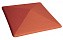 Клинкерный заборный оголовок KING KLINKER 01 Ruby red, 310*445*90 мм