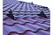 Снегозадержатель NEW трубчатый Grand Line RAL 9006 3м