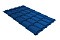 Профиль волновой Верховье квадро профи Grand Line 0,45 PE RAL 5005 сигнальный синий