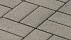Тротуарная плитка Брусчатка «Белый мрамор» 80 мм