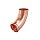 Отвод трубы декорированный