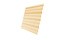 Профнастил С10R 0,45 PE RAL 1014 слоновая кость