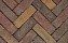 Клинкерная тротуарная брусчатка Penter Supraton mix tumbled, 200*65*65 мм