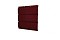 Софит металлический полная перфорация 0,5 Satin с пленкой RAL 3005 красное вино