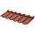 Модульная металлическая черепица Стокгольм, 1185х425 (00000042812)