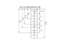 Столб 62х55х1,4х3000 Zn 5 отверстий (2,03/2,43)