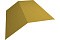 Планка конька плоского 190х190 0,45 PE с пленкой RAL 1018 цинково-желтый