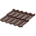 Модульная металлическая черепица Гётеборг XXL, 1205х865 (00000052274)