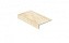 Клинкерная ступень прямоугольная Stroeher Keraplatte Roccia X 920 weizenschnee 294х175х52х10 мм